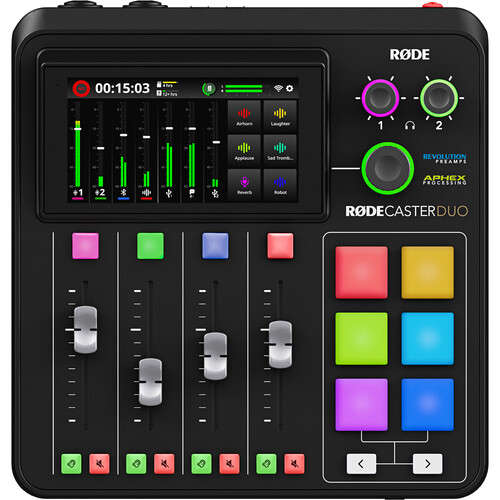 RodeCaster Duo - Integrated Audio Production Studio