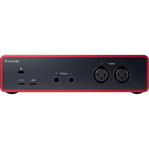 Focusrite Scarlett 2i2 - 2x2 USB Audio Interface (4th Gen)