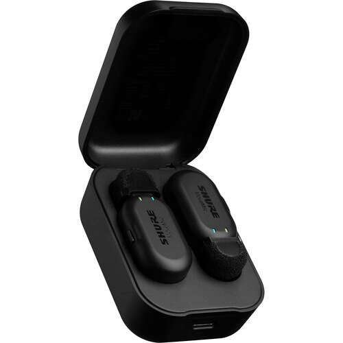 Shure MoveMic Two - Dual Wireless Lavalier Mic System (MV-TWO-Z6)