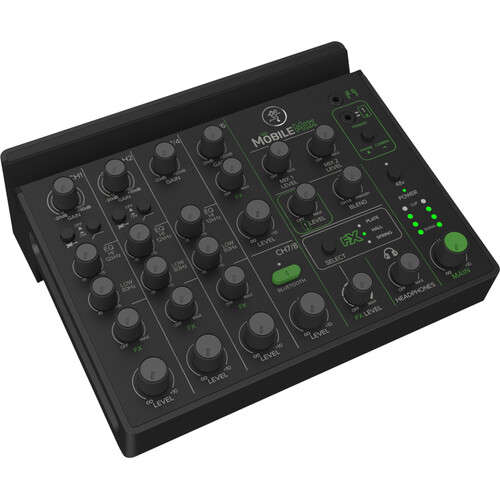 Mackie ProFX10 v3+ - 10-Channel Analog Mixer w/ Built-In FX/ USB Recording/ Bluetooth