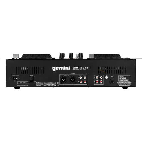Gemini CDM-4000 - Dual CD/USB Media Player with Bluetooth (DEMO unit)