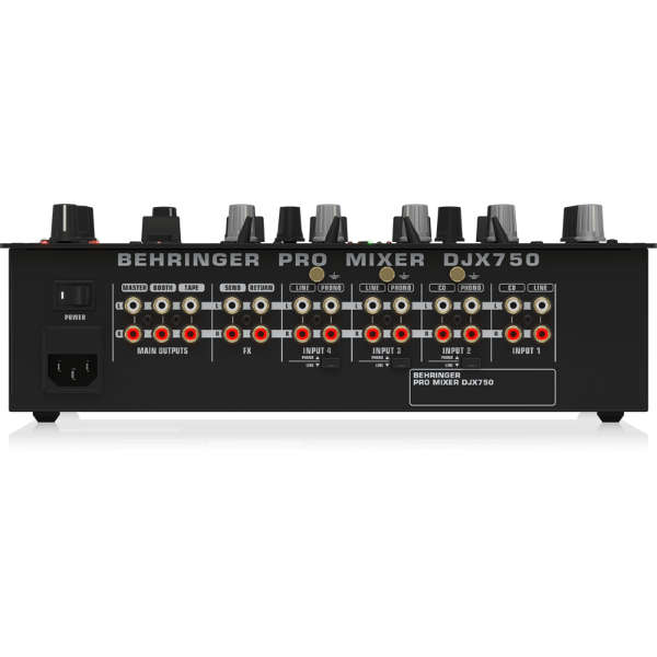 Behringer DJX750 5-Channel DJ Mixer with BPM