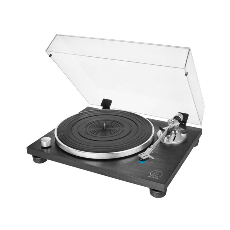Audio Technica LPW30BK Fully Manual Belt-Drive Turntable (Black)