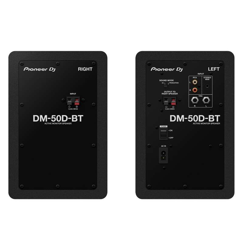 Pioneer DJ DM-50D-BT 5 Desktop Monitor System with Bluetooth (Pair)