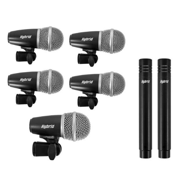 Hybrid DK7B : 7 Piece Drum Microphone Set