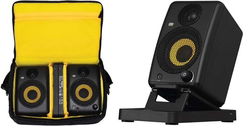 GOAUX 3 PORTABLE POWERED STUDIO MONITORS