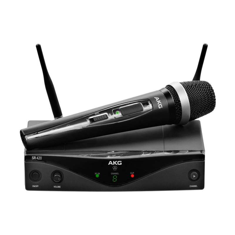 AKG WMS420 Vocal  Wireless Handheld Microphone System
