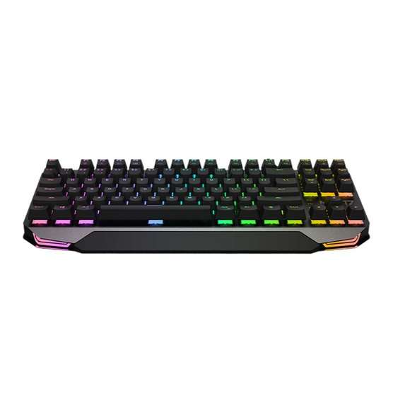 Armaggeddon MKA-17 Avenger Wireless Mechanical Gaming Keyboard - Black Switches