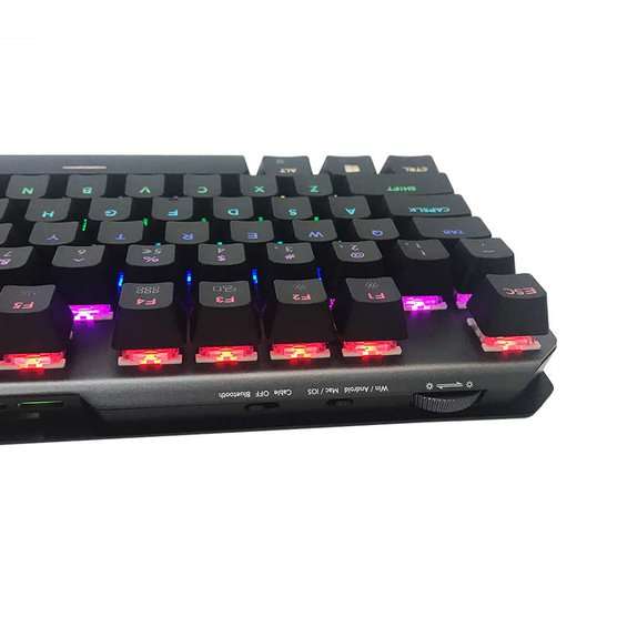 Armaggeddon MKA-17 Avenger Wireless Mechanical Gaming Keyboard - Black Switches