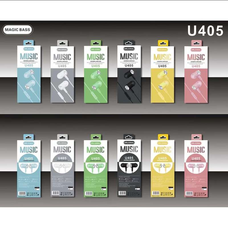 U405 Wired Earphones
