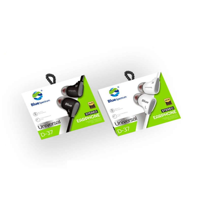 Blue Spectrum D-37 Wired Earphones