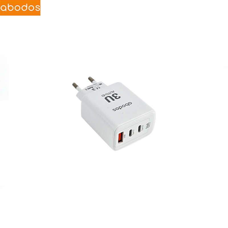 Abodos AS-CS253 3.6A USB+2Type-C Charger - Type-C