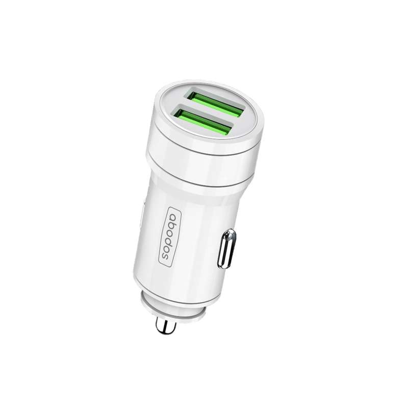 Abodos AS-GS19 2.4A 2USB Car Charger - Micro