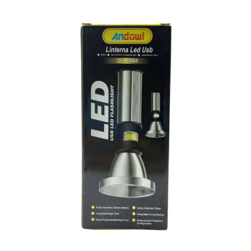 Andowl Led Usb Flashlight