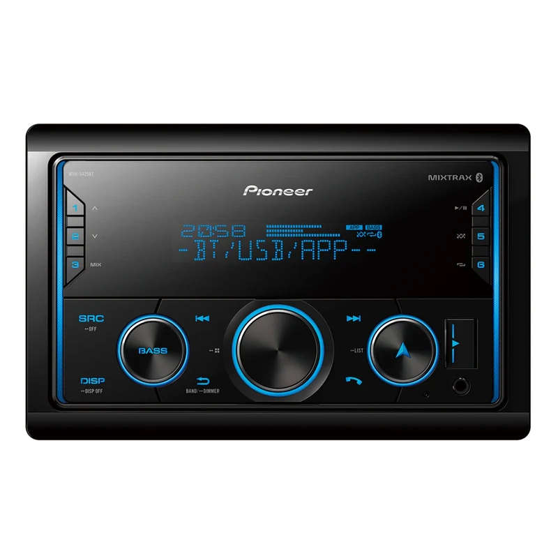 Pioneer MVH-S425BT Bluetooth/USB/AUX/FM Double Din Media Player