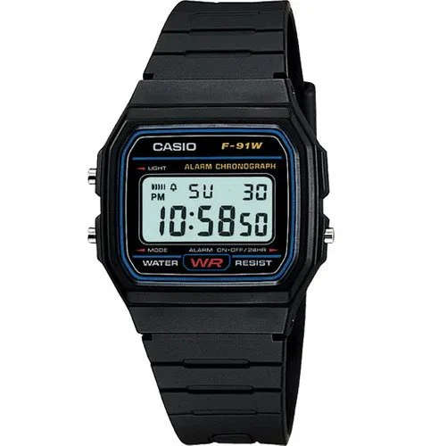 Casio Retro Unisex Wr Watch - F91W