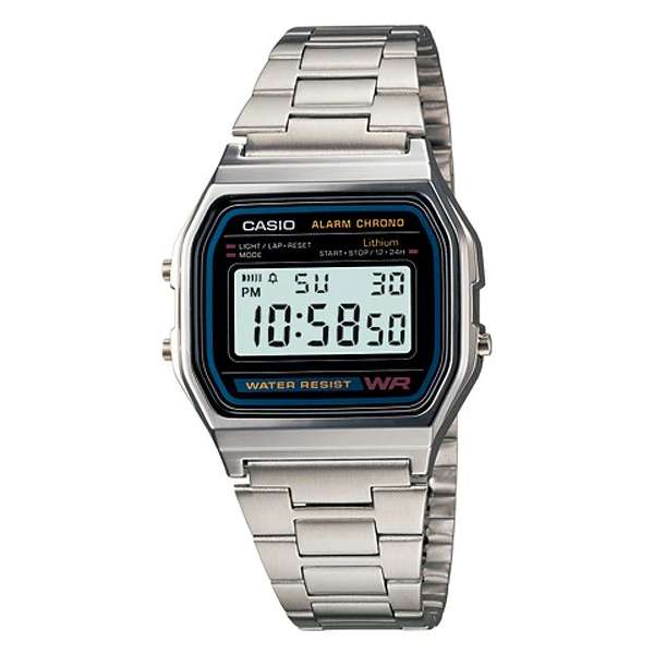 Casio Retro Unisex Wr Watch - A158WA-1Q