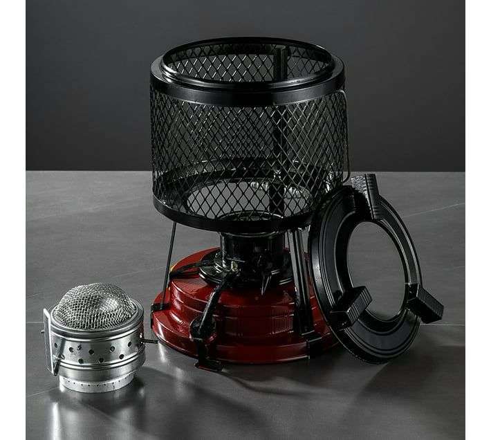 Panda 2 In 1 Paraffin Heater And Stove - Red