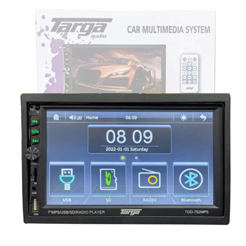 Targa TDD-702MP5 7 MP5 Media Player with Mirror Link