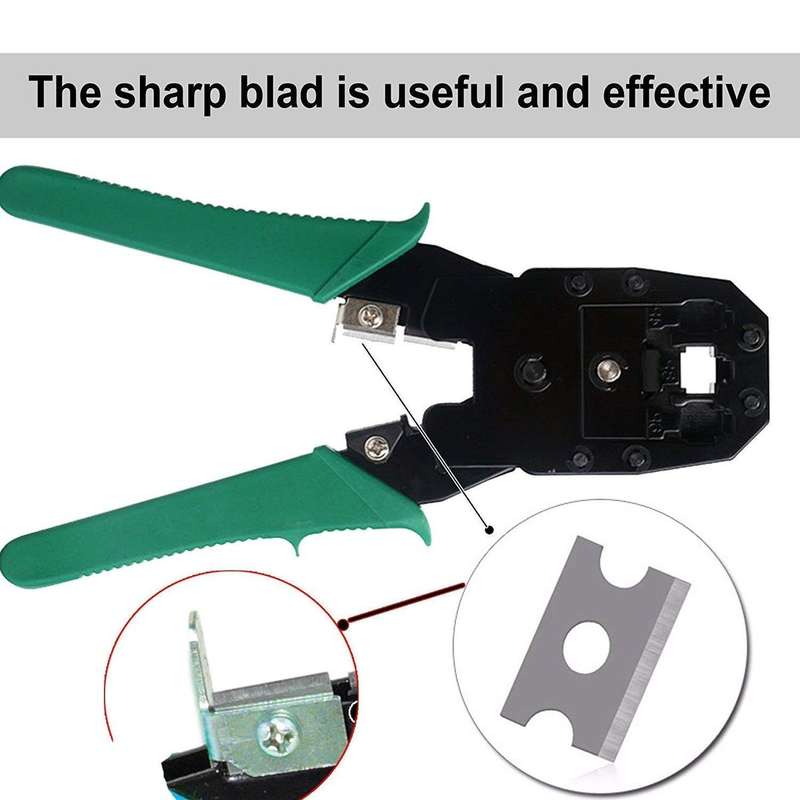 Network Crimping Cable + Cutter Pliers