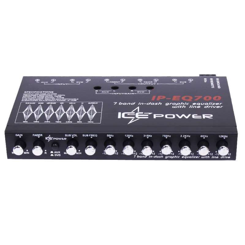 Ice Power IP-EQ700 7 Band Equalizer with Line Driver