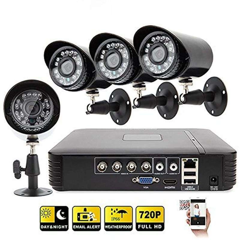 CCTV KIT 4CH AHD
