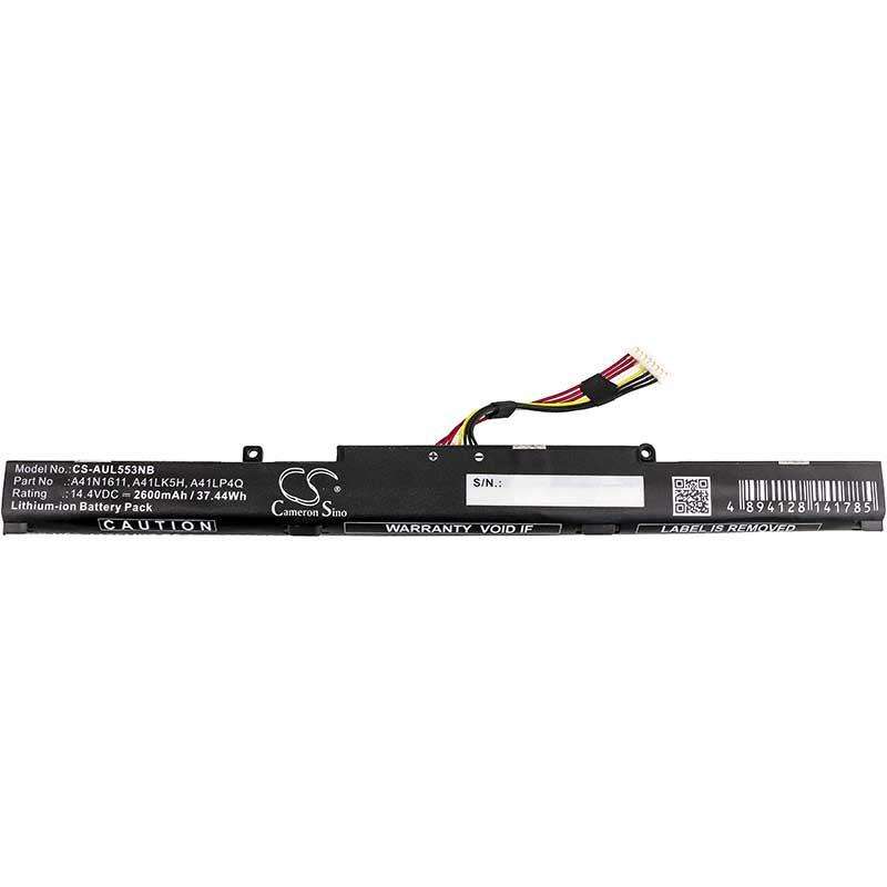 Battery for ASUS ROG GL553, GL553VD, 553VE, GL553VW, (A41LK5H,A41N1611)
