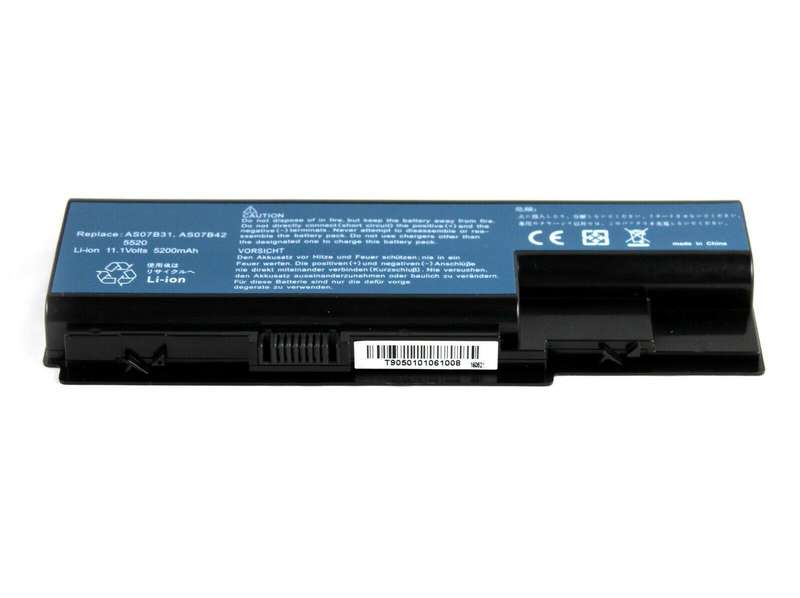 Battery for Acer Aspire 5220,5310,5720,5920,6920 (ASO7B31)
