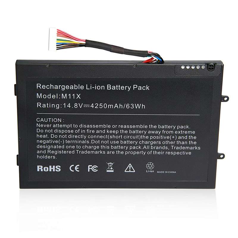 Battery for Dell Alienware M11x,M14x R1,R2 (P06T,PT6V8,T7YJR)