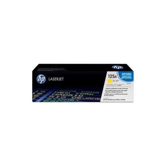 HP 125A Original Yellow Toner Cartridge