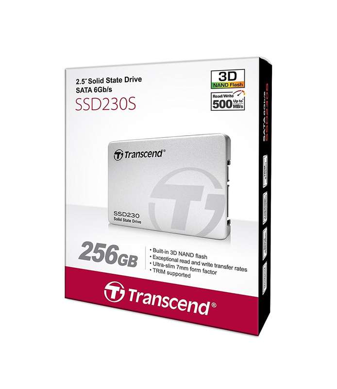 Transcend SSD230S Series 256GB 2.5" SATA 6Gb/s Solid State Drive