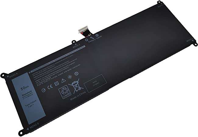 Battery for Dell XPS 12-9250, Latitude 12-7275 ( 7VKV9, 9TV5X )