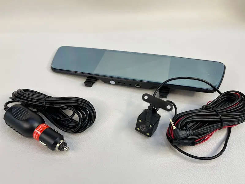 5.5 Inch Touch Screen Car Rearview Mirror With Recorder