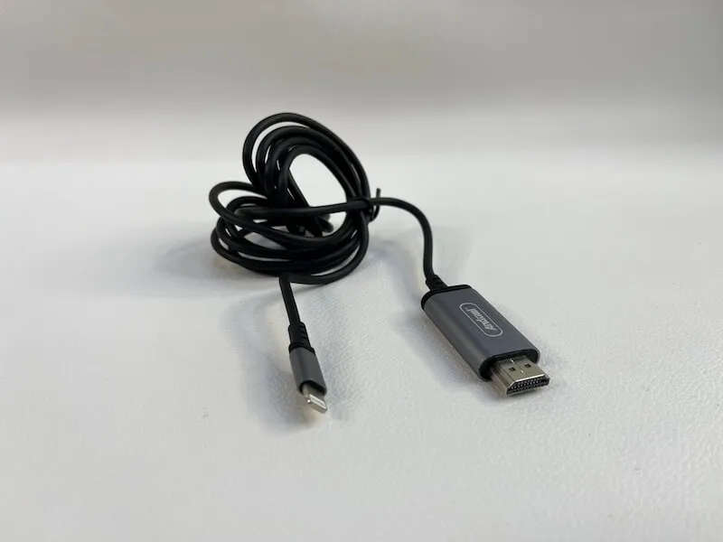 Andowl Lightning Smartphone To Hdtv Adapter Cable Q-Hda5