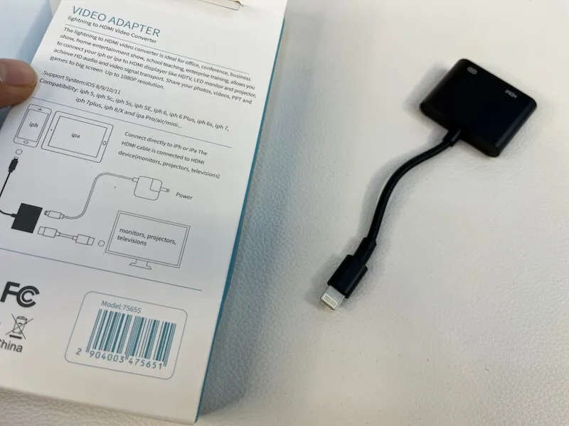Lightning To Hdmi Adapter