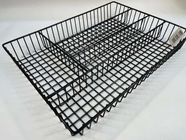 5-Compartment Wire Cutlery Organizer For Drawers And Countertops