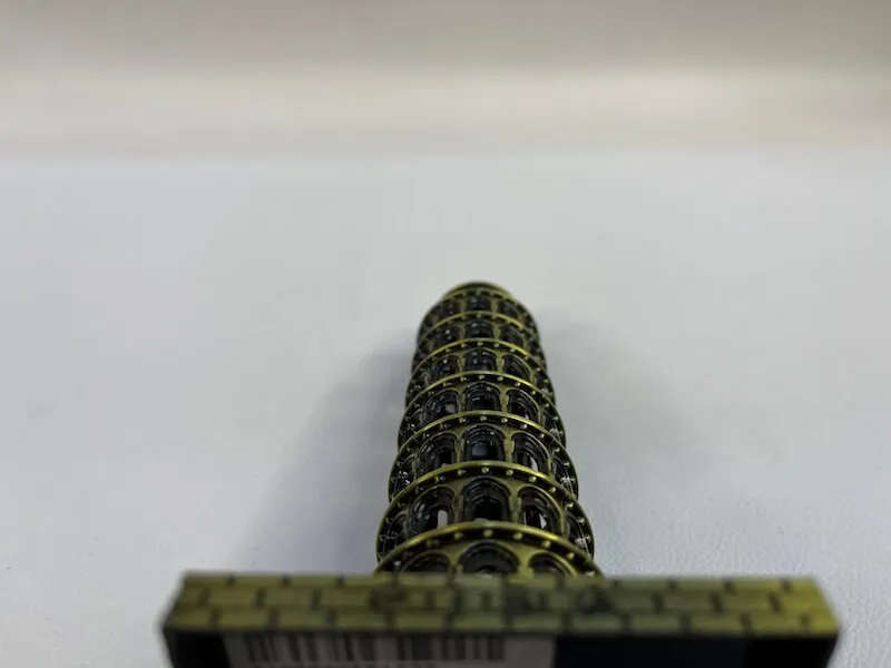 Alloy Leaning Tower Of Pisa Italy Showpiece