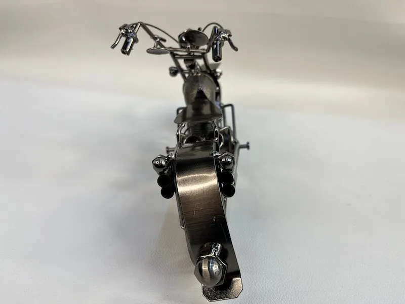 Collectible Motorcycle Model Motorbike Sculpture