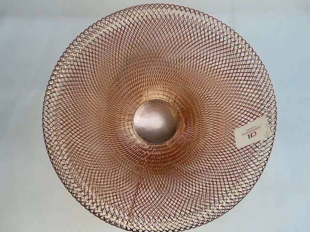 Fruit Basket Metal Gold
