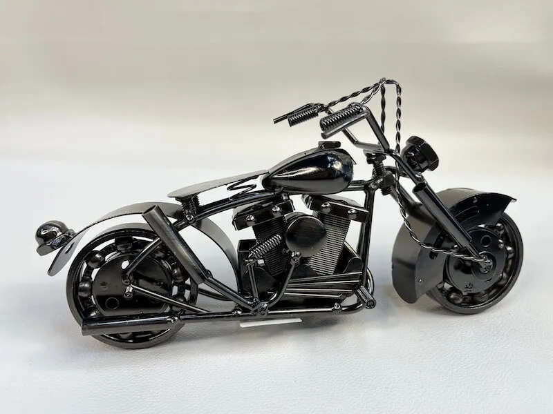 Home Decor Vintage Metal Motorcycle