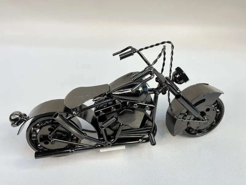 Home Decor Vintage Metal Motorcycle