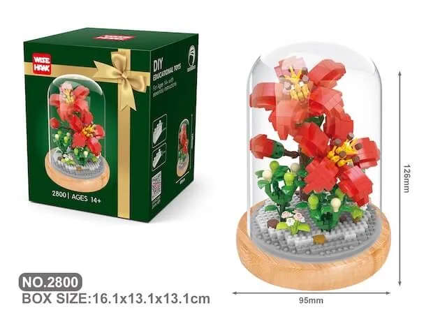 Kapok Bouquet Building Blocks 583 Pieces