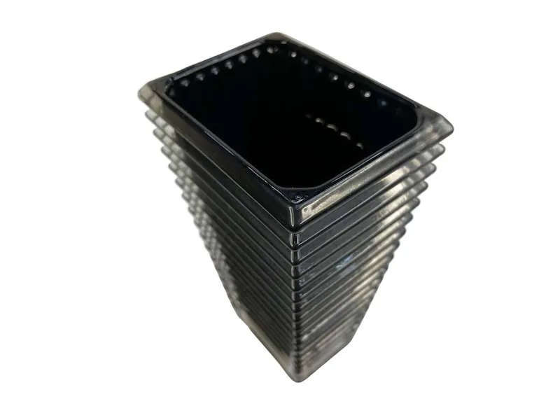 Rectangular Vase Black