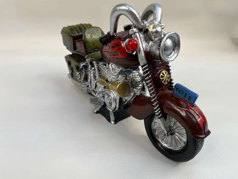 Vintage Motorcycle Resin Ornaments