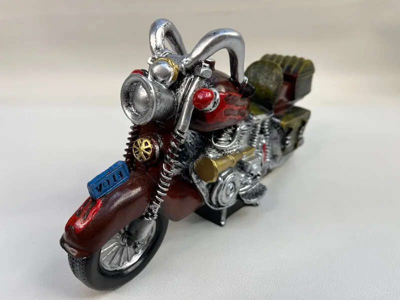 Vintage Motorcycle Resin Ornaments
