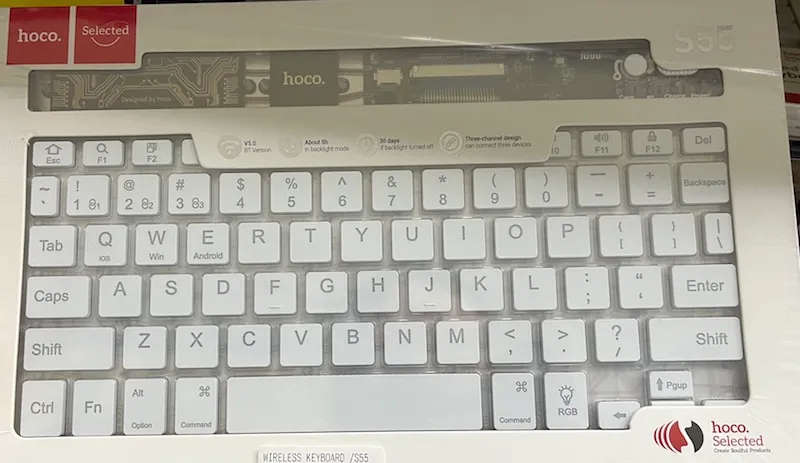 Wireless Keyboard S55
