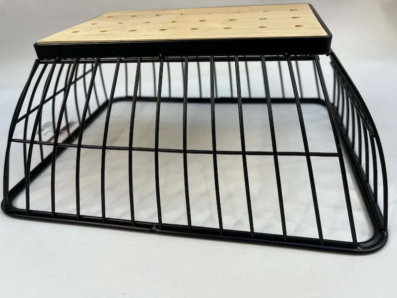 Square Storage Basket Black