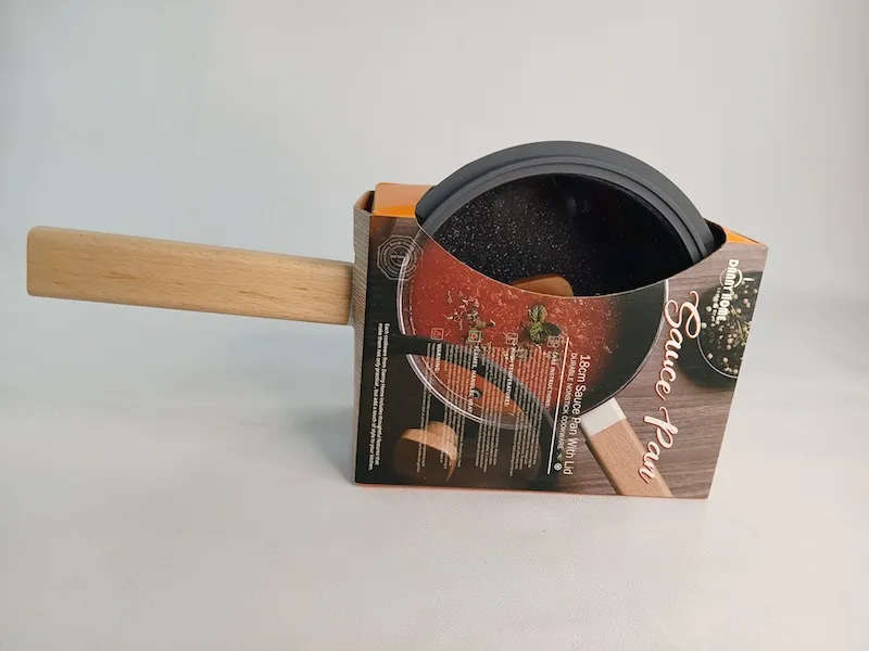 18Cm Non-Stick Frying Pan With Lid