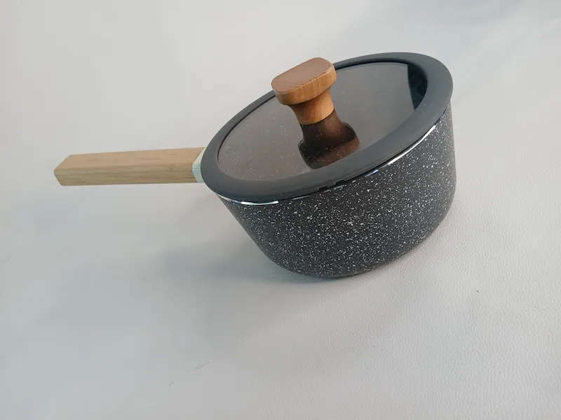 18Cm Non-Stick Frying Pan With Lid