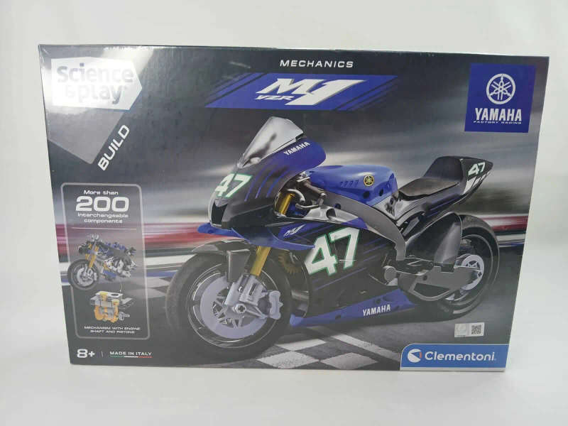 Clementoni Mechanics Yamaha Motorbike 20 Model Kit